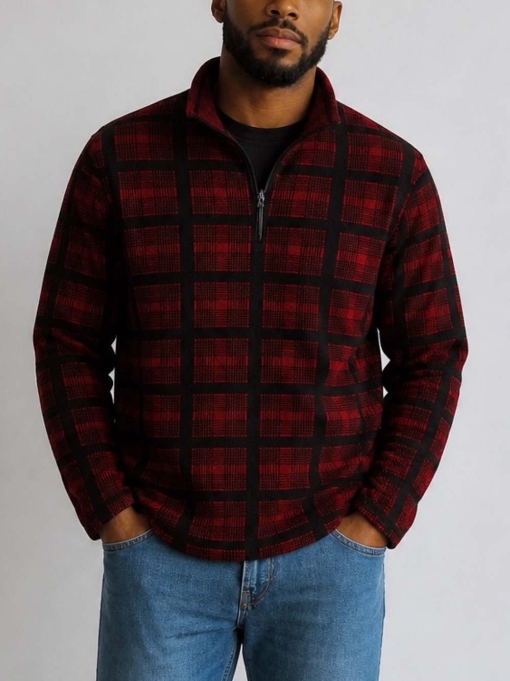 New Mack Russo 1/4 Zip Sweater